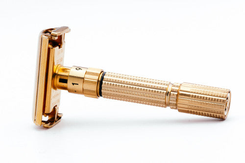 1958 Gillette Executive Fatboy Adjustable Safety Razor Set