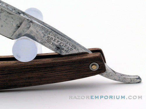 4/8" Wade & Butcher "The Celebrated" Straight Razor w/ Black Walnut Scale | Sheffield, England