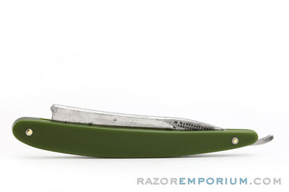 13/16" Frederick Reynolds Straight Razor w/ Olive Scales | Sheffield, England