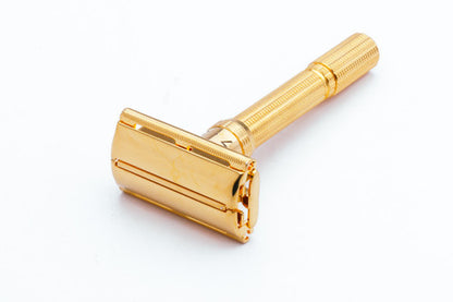 1967 M4 Gillette Slim Adjustable Safety Razor | 24K Gold Revamp