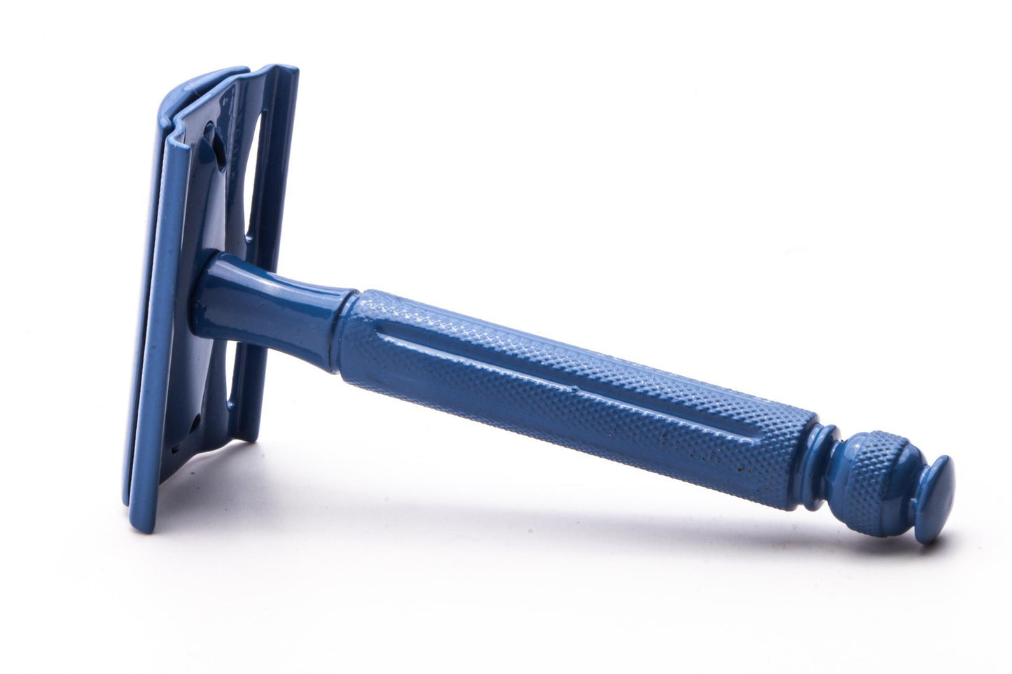 1940's Gillette Contract Ball End Tech Double Edge Safety Razor | Blue