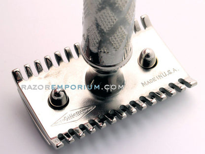1920's Gillette New Improved Standard DE Safety Razor  | Rhodium Revamp