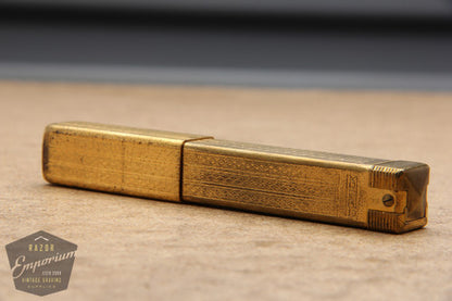 Schick 1930's Type B Gold Repeating Injector Razor