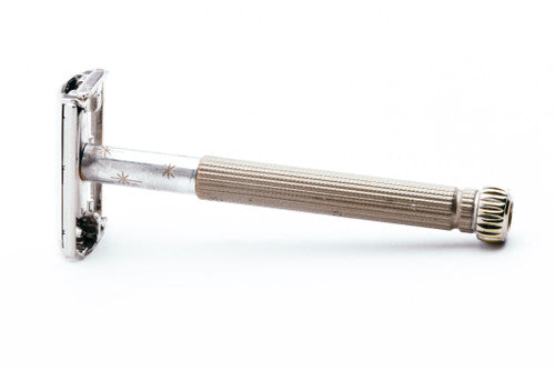 1966 L4 Gillette Champagne Star Lady Gillette DE Safety Razor | Original Condtion