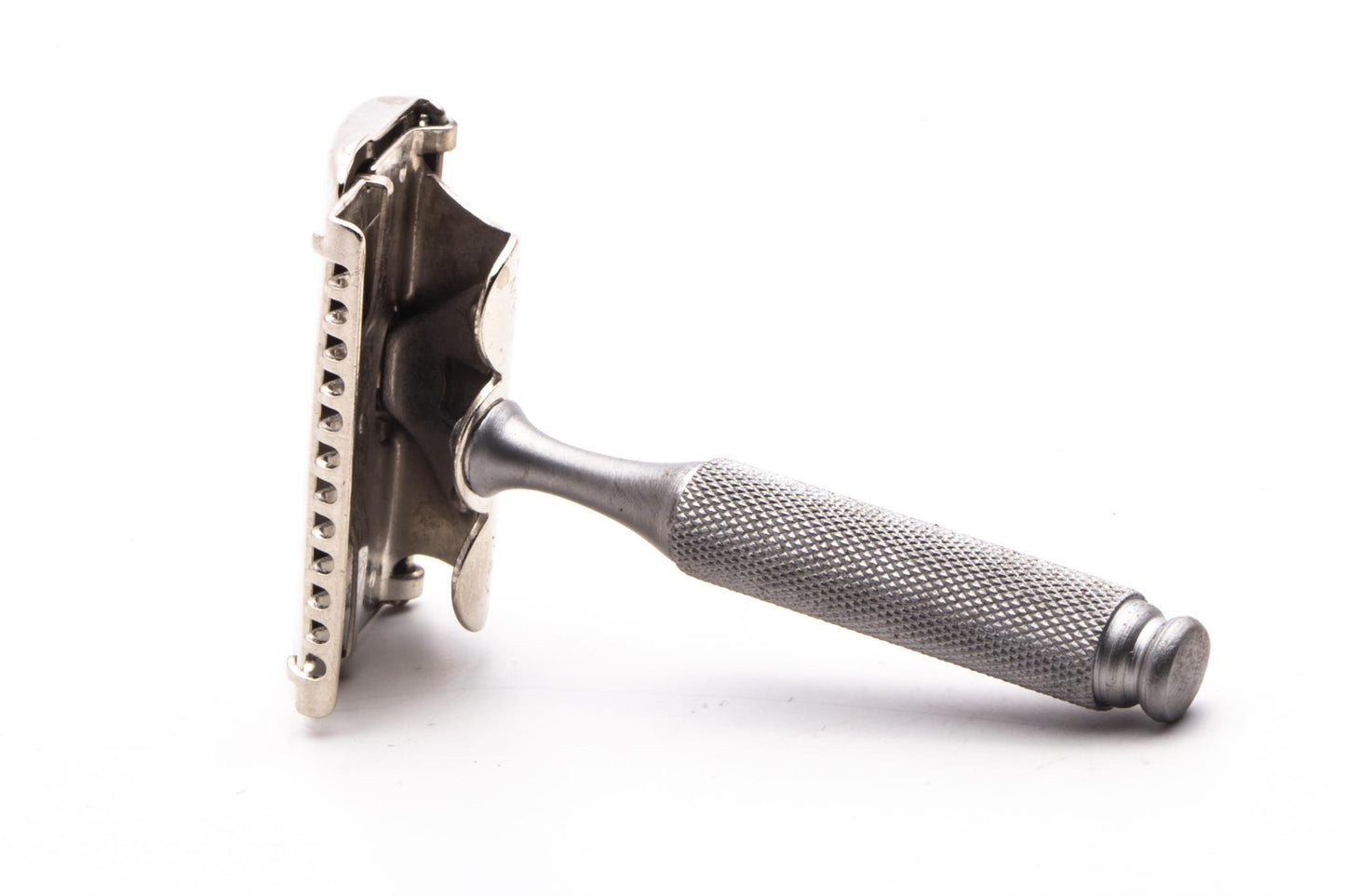 1930's Ever Ready Single Edge Safety Razor Set with Metal Case & Blade Banks | Original Condition