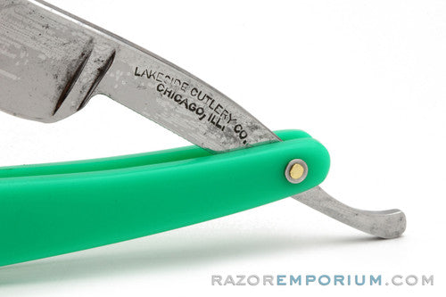 6/8" Lakeside Cutlery Co. Army and Navy Straight Razor | Chicago, Ill.