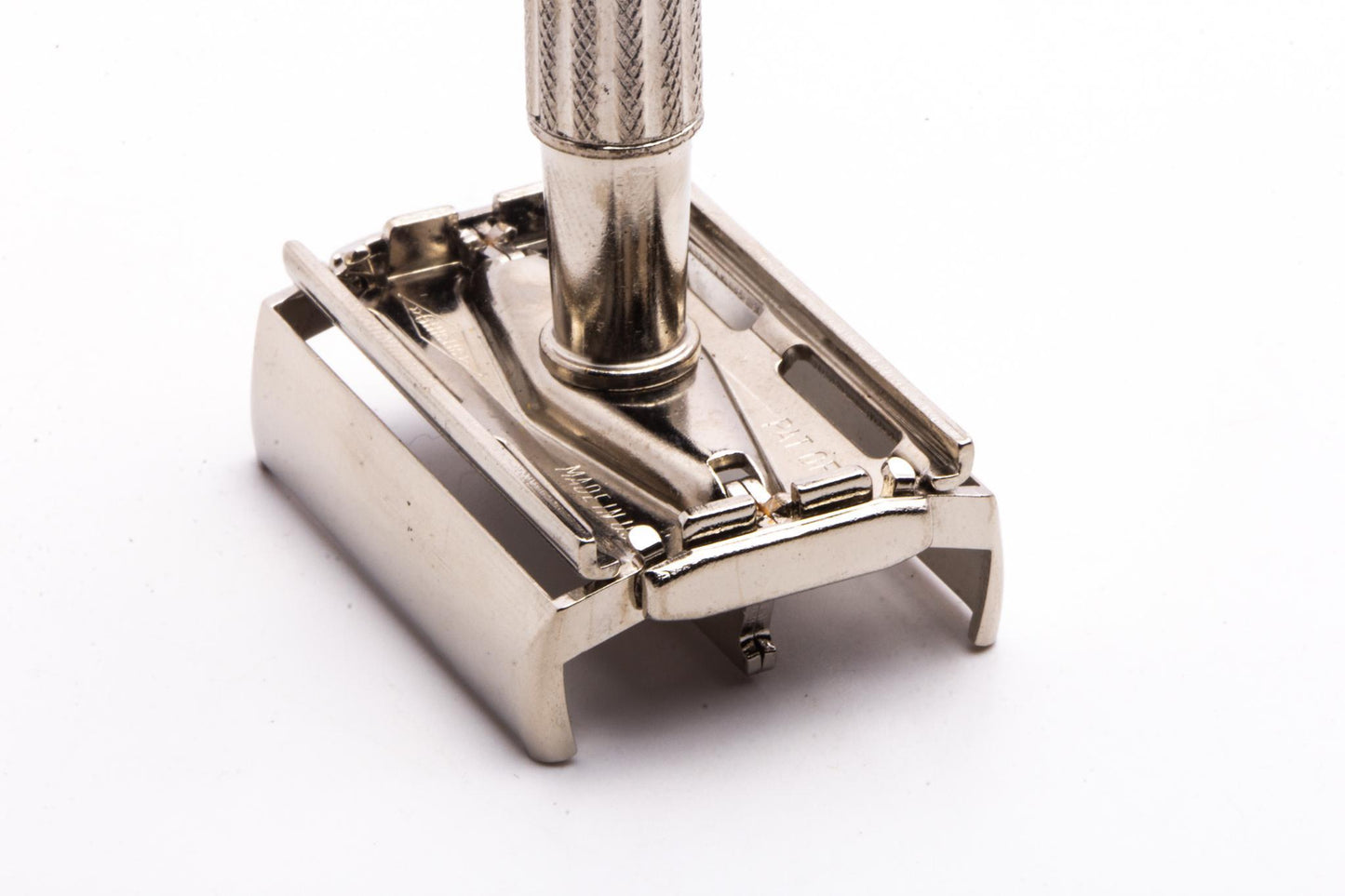 1958 D1 Gillette TV Special Flare Tip Super Speed Double Edge Safety Razor | Factory Nickel Revamp