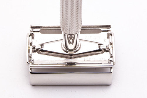 1958 D2 Gillette TV Special Super Speed Safety Razor | Rhodium Revamp