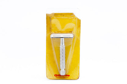 1970's NOS Gillette Spiral Ball End Tech Razor ''Atleta'' Argentina