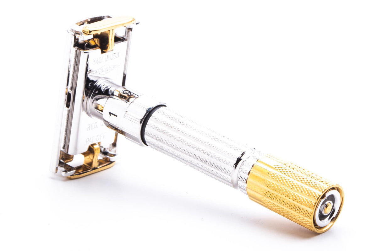 Prospector Edition Tech Razor 1960 F1 Gillette Fatboy Adjustable Double Edge Safety Razor | Prospect ...