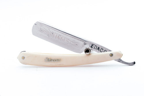 5/8" EDACO Round Point Straight Razor | Solingen Germany