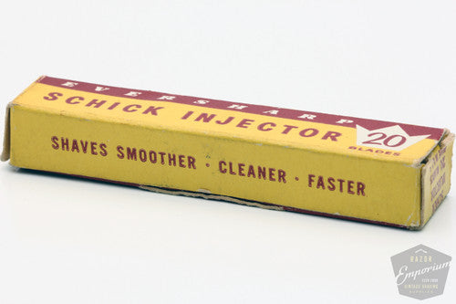 Schick Eversharp Injector  - 20 New Old Stock (NOS) Razor Blades