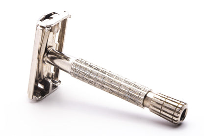 1940's Gillette Flare Tip British Rocket DE Safety Razor Set | Original Condition