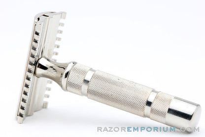 1930's Gillette NEW Norfolk / Tuckaway Style Travel DE Safety Razor Set