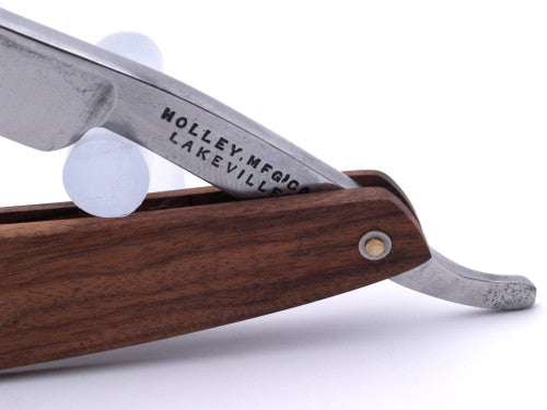 5/8" Holley Mfg. Co Straight Razor w/ Original Scale | Lakeville, Conn.