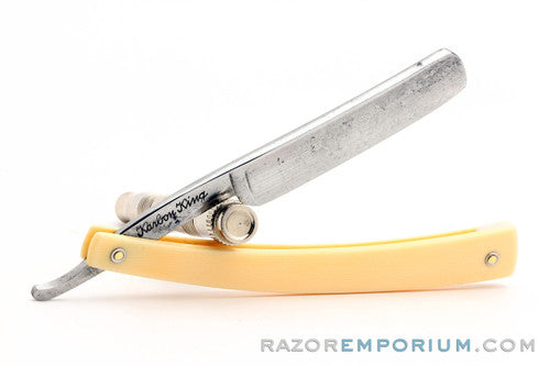 5/8" King Razor MFG Co. Karlon King Straight Razor | Indiana, PA. USA