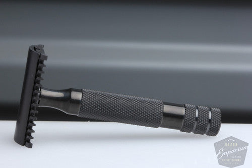 Ikon Deluxe Open Comb Black Razor Head Only