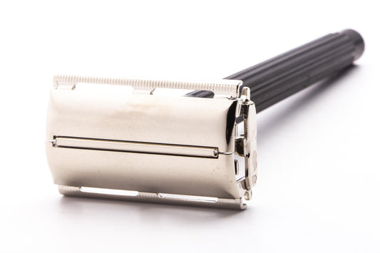 1969 O4 Gillette TTO Knack Double Edge Safety Razor | Factory Nickel Revamp