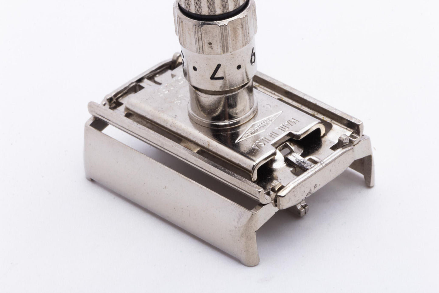 1961 G1 Gillette Fatboy $1.95 Adjustable Double Edge Safety Razor Set | Original Condition