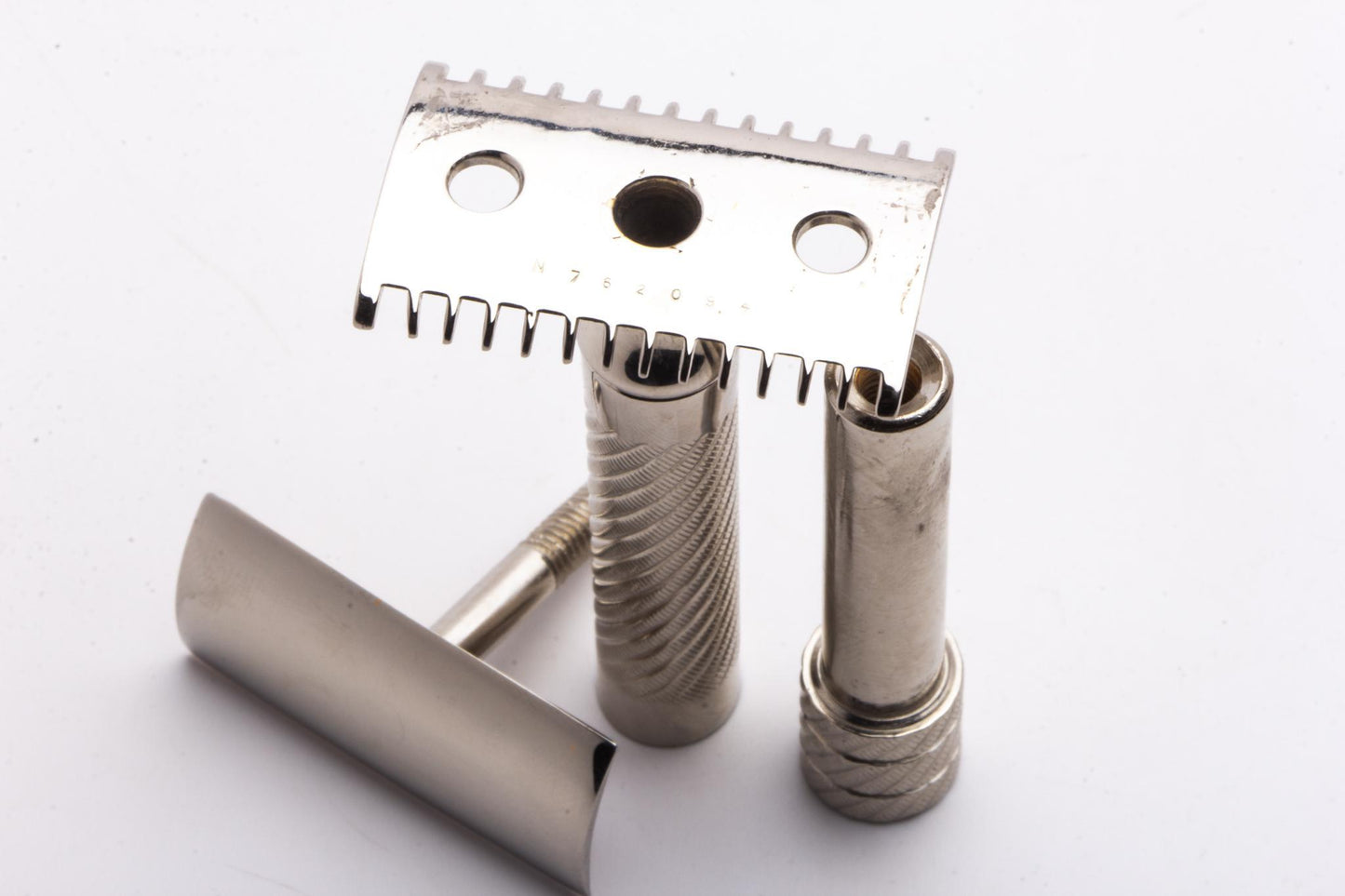 1921 Gillette Old Type Military Bulldog Double Edge Safety Razor Set | Original Condition