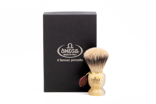 Omega 621 Super Badger Omega Shaving Brush