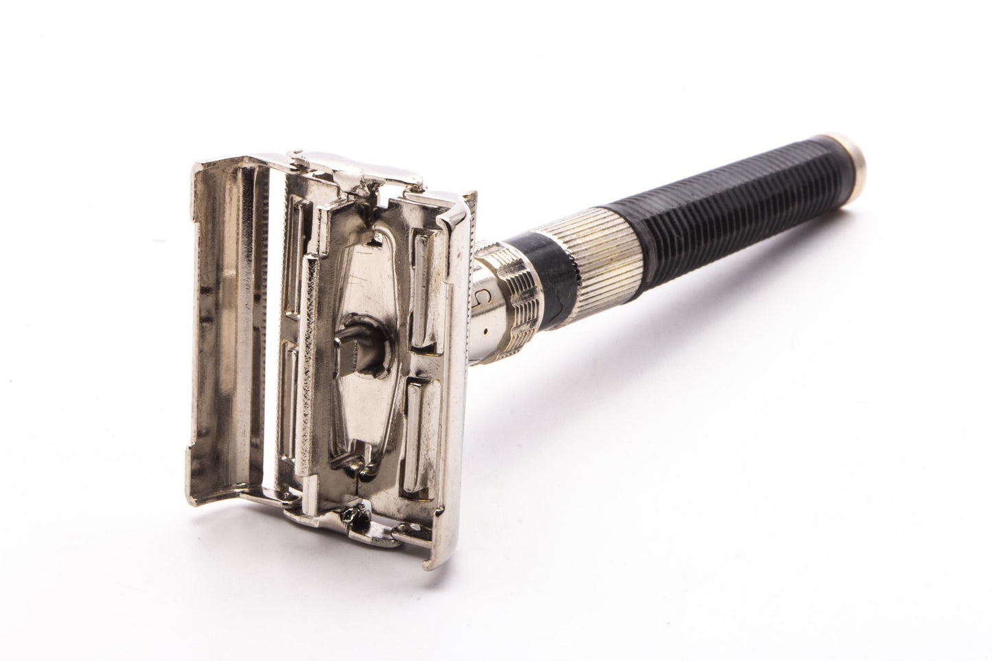 Vintage Wizamet W-11"Elegant" Double Edge TTO Razor Set | Original Condition