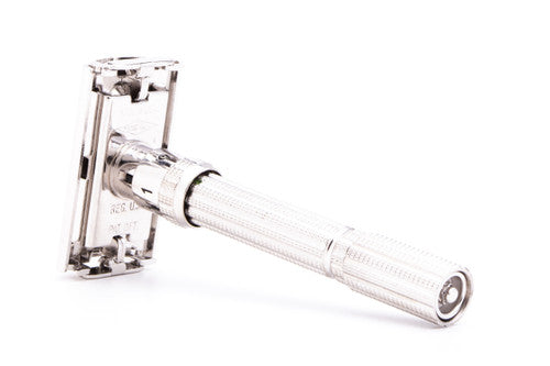 1966 L4 Gillette Slim TTO Adjustable Double Edge Safety Razor | Rhodium Revamp