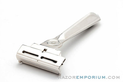 1935 Schick Injector Safety Razor Type D Set | Rhodium Revamp