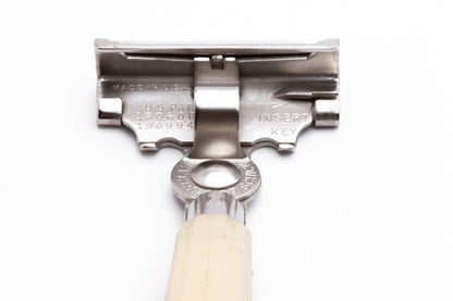 1935-45  Eversharp  Schick Injector Razor Type E  Nickel Revamp
