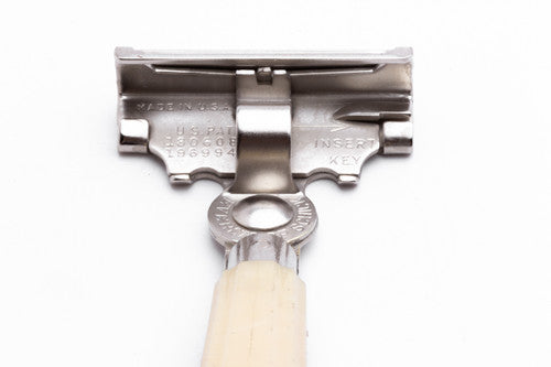 1935-45  Eversharp  Schick Injector Razor Type E  Nickel Revamp