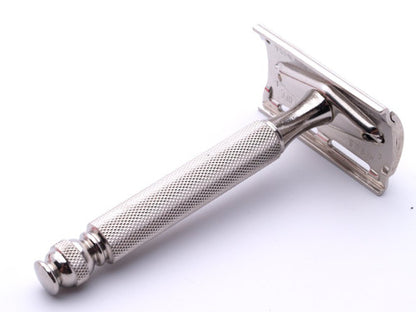 1959 E1 Gillette Ball End Tech DE Razor in Original Red Box