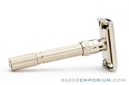 1962 Gillette Slim Adjustable Double Edge Safety Razor Set H2