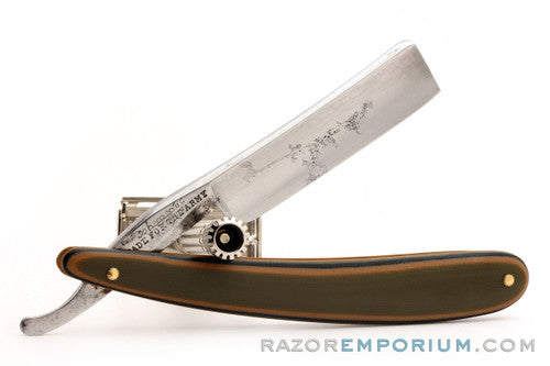 11/16" John Heiffor 'Made for the Army' Straight Razor | Sheffield, England