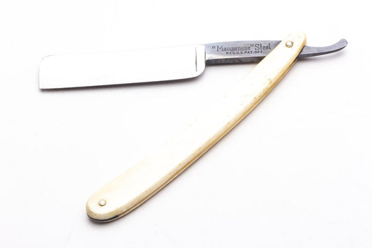 5/8" Wester Bros. Vintage Restored  "Manganese Steel" Anchor Brand Straight Razor