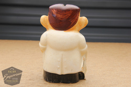 Occupied Japan Barber Porcelain Blade Safe