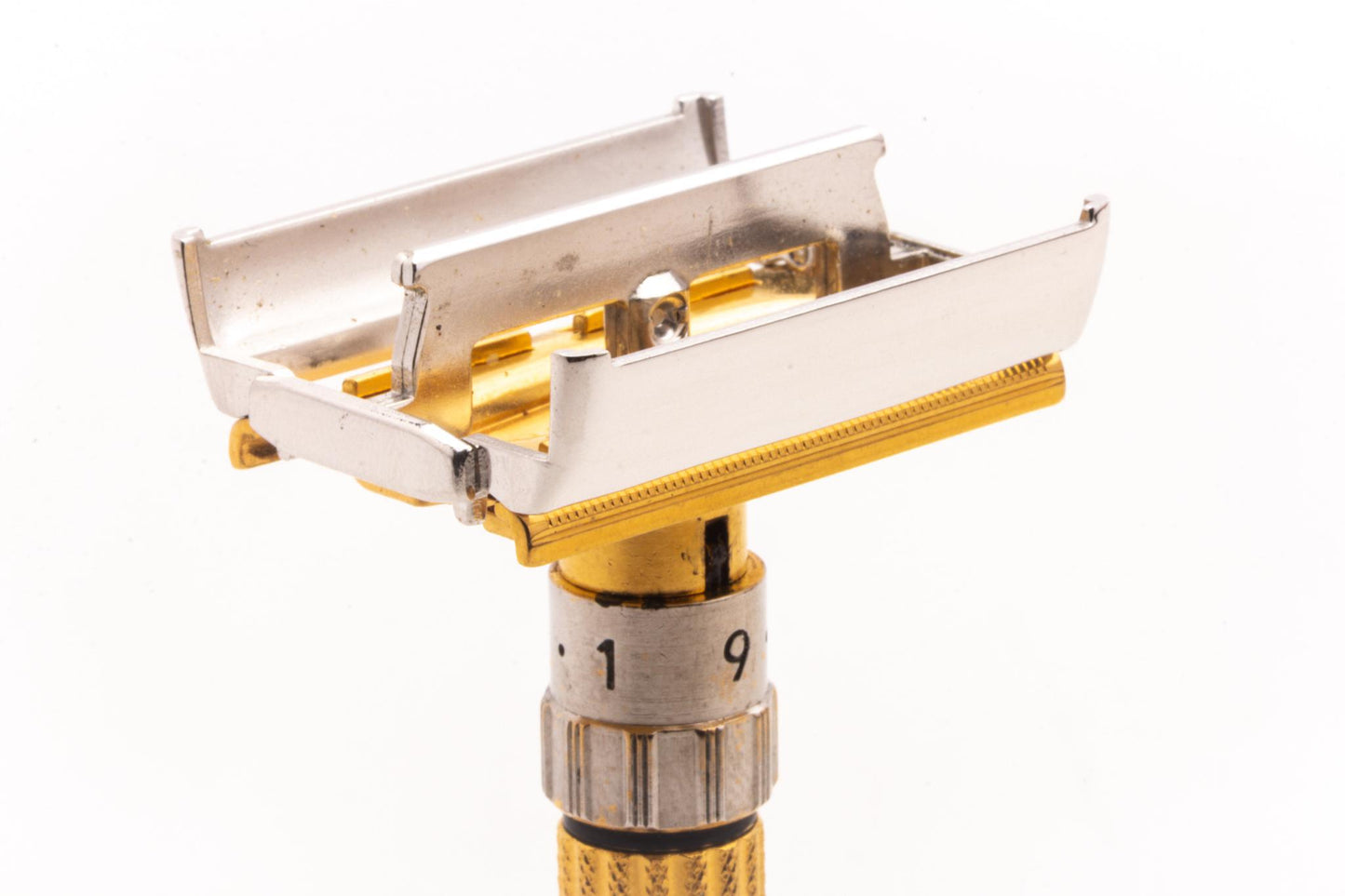 1961 G1 Gillette $1.95 Fatboy Double Edge Safety Razor | Custom Two-Toned Revamp
