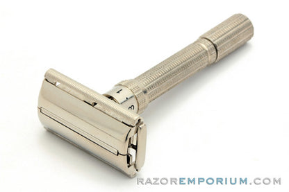 1962 Gillette Slim Adjustable Double Edge Safety Razor H4