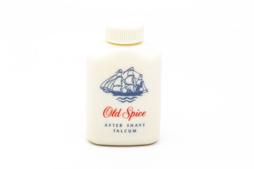1950's Old Spice Talcum After Shave Talcum Powder