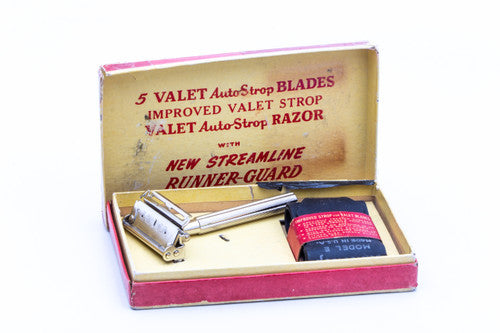 Valet Auto-Strop Razor New Old Stock With Box and Strop