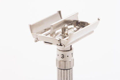 1961 G1 Gillette Fatboy $1.95 Adjustable Double Edge Razor Set | Original Condition