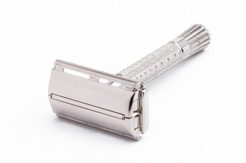 1957 Gillette Flair Tip Regular Super Speed Safety Razor C1