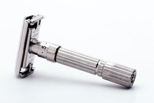 1959 Gillette Fatboy Adjustable Double Edge Razor Set E4