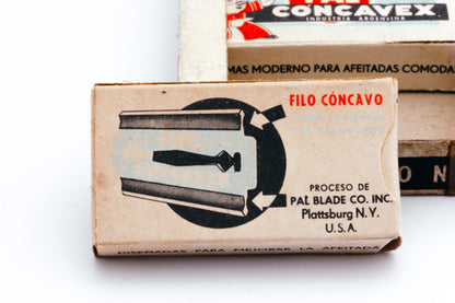 Pal Concavex Double Edge Safety Razor Blades - New Old Stock