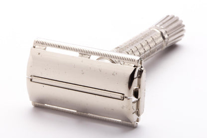 1964 J1 Gillette Flare Tip DE Super Speed Safety Razor  | Original Condition