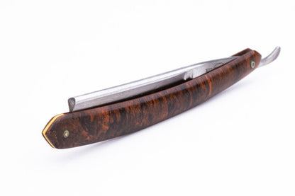 9/16" Blue Steel Razor Co NY Straight Razor Germany