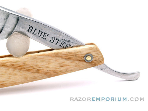 9/16" H. Henry Hill "Blue Steel" Hollow Grind Straight Razor | Made in Germany