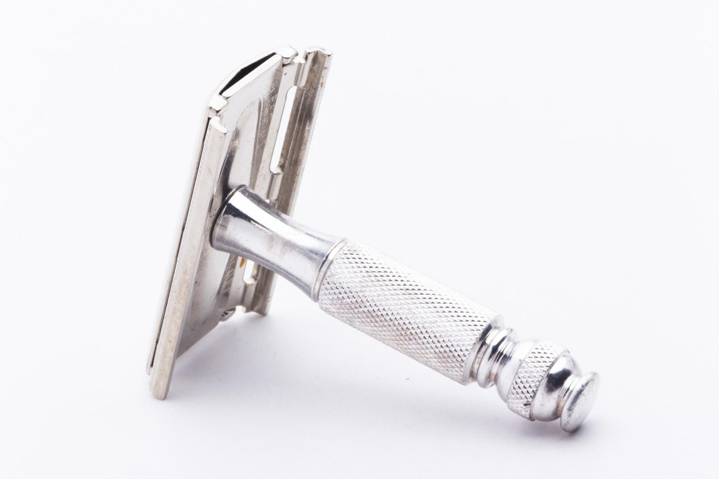 1967 M4 Gillette Travel Tech Double Edge Safety Razor Set | Original Condition