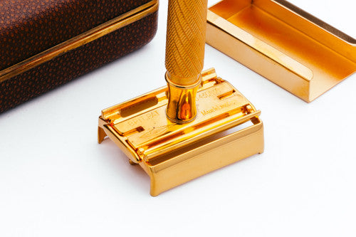 1940's Gillette British Aristocrat No 16 Set 24K Revamp