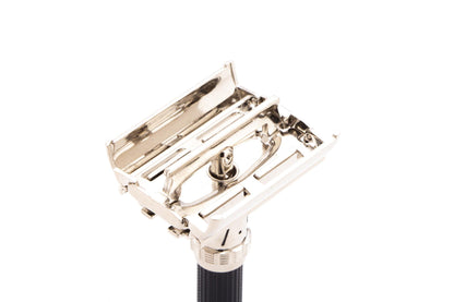 1970 P2 Gillette Super Adjustable 84 Double Edge Safety Razor | Factory Nickel Revamp