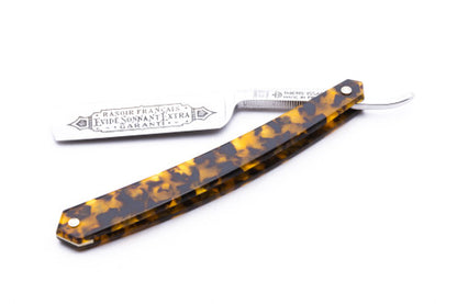 5/8" Thiers-Issard Evide Sonnant Extra Straight Razor | Faux Tortoise Shell